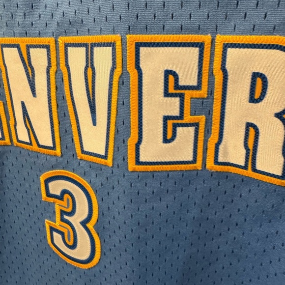 Vintage Denver Nuggets Allen Iverson NBA Basketball Jersey - Picture 3 of 8